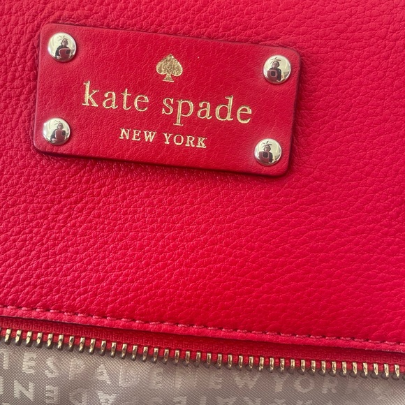 Kate Spade Vibrant Red Crossbody Bag - Picture 2 of 10